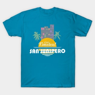 San Junipero Travel Poster T-Shirt